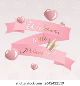 birthday card for daughter with the inscription ready template