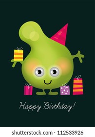 Happy Birthday Card Stock Vector (Royalty Free) 1157522941