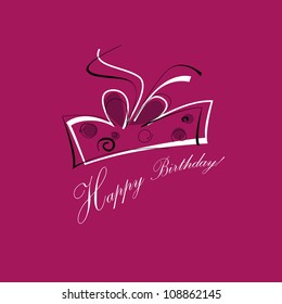 Birthday card, gift card, gift