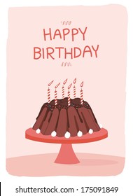 Birthday card, gift card 