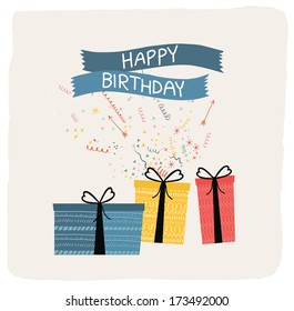 Birthday card, gift card, gifts ideal for Christmas 