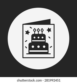 Birthday Card Icon