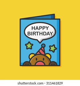 Birthday Card Icon