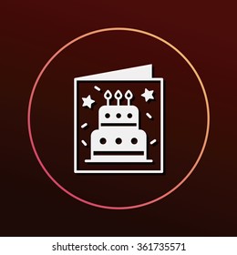 Birthday Card Icon