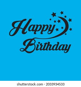 Birthday card template for wishing 