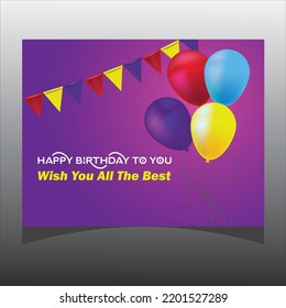 Birthday card for you and your friend 