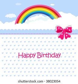 Birthday celebration - Art Vector Illustration