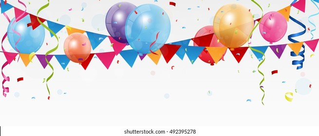 Birthday celebration banner