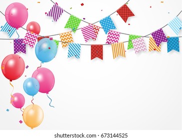 Birthday celebration banner