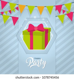 Birthday celebration elements