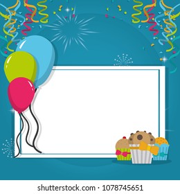 Birthday celebration elements