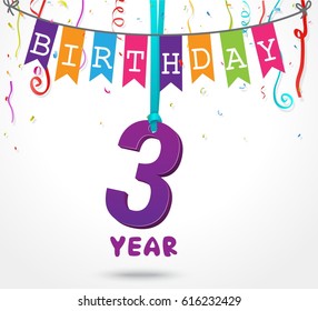 Birthday Celebration greeting card Design
