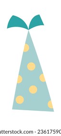 Birthday Celebration Hat Vector Illustration