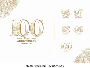 2,041 96 Birthday Logo Images, Stock Photos & Vectors | Shutterstock