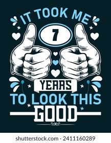 Birthday celebration lettering  it took years to look this good