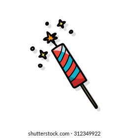 birthday cracker doodle
