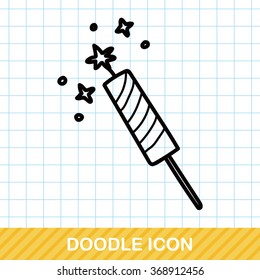 birthday cracker doodle