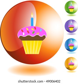 Geburtstagskupcakes