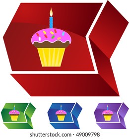 Geburtstagskupcakes