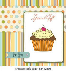 Birthday cupcake
