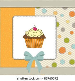 Birthday cupcake