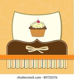 Birthday cupcake