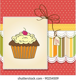 Birthday cupcake