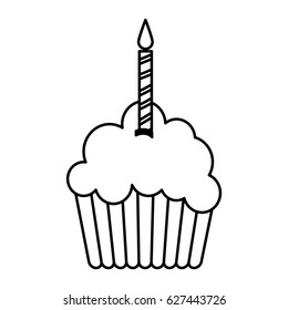 birthday cupcake icon