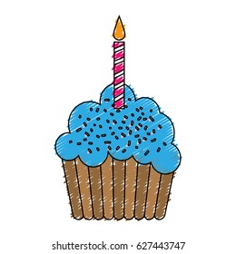birthday cupcake icon