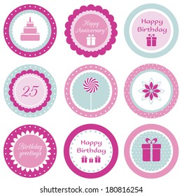 Cupcake Topper Template High Res Stock Images Shutterstock