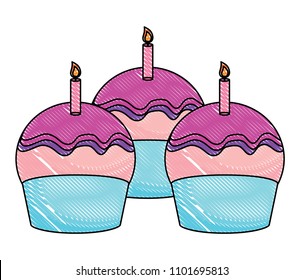 birthday cupcakes design