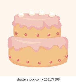 birthday decorating cake theme elements