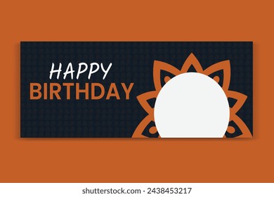 Birthday design, birthday cover design
