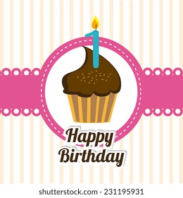 Birthday One Year Images, Stock Photos & Vectors | Shutterstock