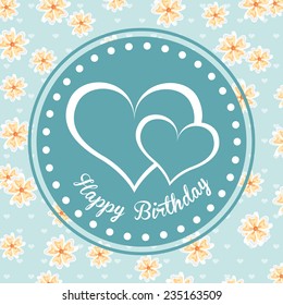 birthday design , vector illustration