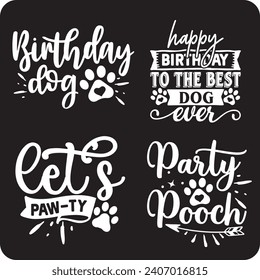 Birthday Dog Bandana bundle, Dog Bandana bundle, Birthday Dog bundle, dog bandana sublimation, birthday pup bandana