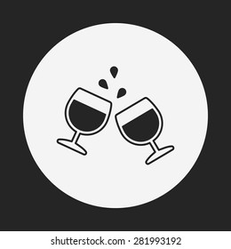 birthday drink icon