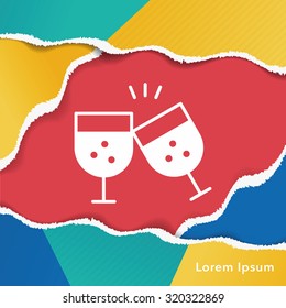 birthday drink icon