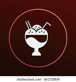 birthday drink icon