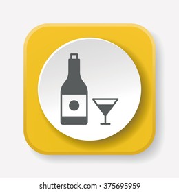 birthday drink icon