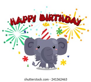 birthday elephant