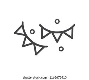 birthday flag icon