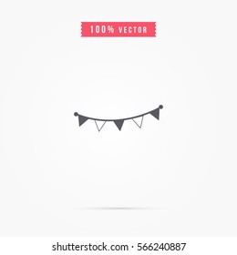 birthday flag icon