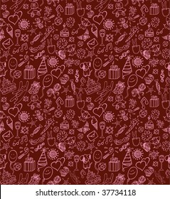 Birthday funny pattern