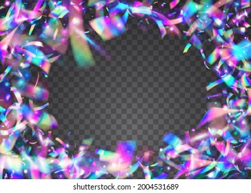 Birthday Glitter. Cristal Glare. Purple Party Confetti. Modern Foil. Webpunk Art. Disco Flyer. Neon Sparkles. Blur Festival Serpentine. Blue Birthday Glitter