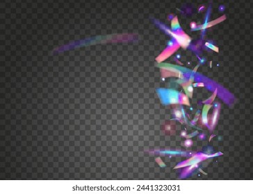 Birthday Glitter. Pink Art Burst. Glare Iridescent Explosion. Digital Design. Surprise Paper. Disco Background. Happy Texture. Carnaval Ribbon. Blue Birthday Glitter
