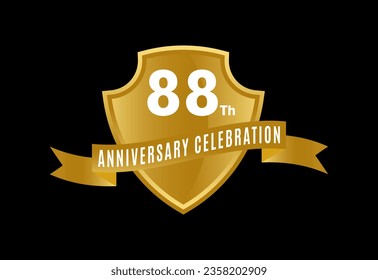 birthday golden anniversary celebration vector illustration.