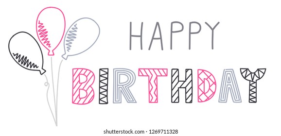 a birthday greeting card