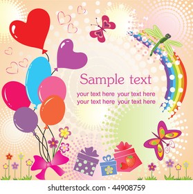 Birthday greeting card
