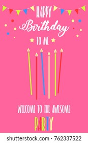 Birthday greeting card